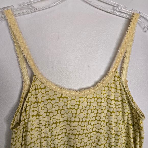 Kimchi & Blue Floral Lace Trim Cami Tank Size S Y2k Fairy Dainty Babydoll Boho - Picture 10 of 13